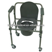 Aluminum commode chair